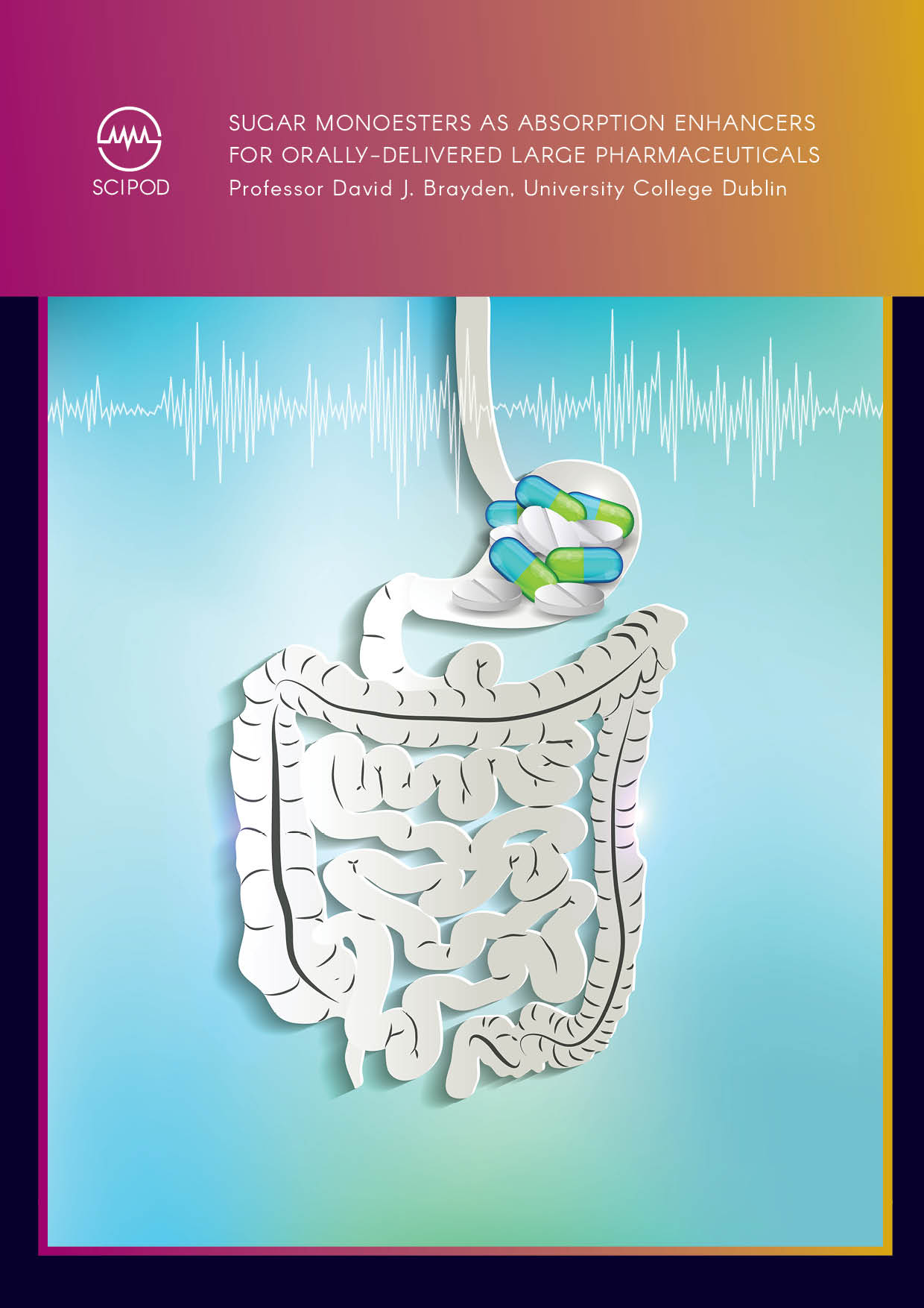 Sugar Monoesters as Absorption Enhancers for Orally-Delivered Large Pharmaceuticals – Professor David J. Brayden, University College Dublin