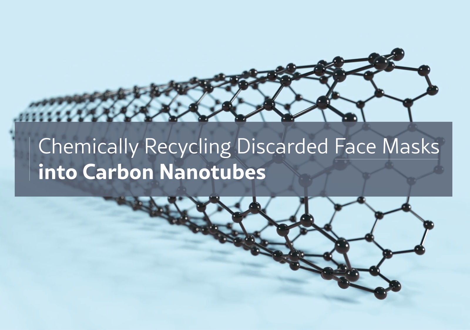 Dr Alvin Orbaek White | Chemically Recycling Discarded Face Masks into Carbon Nanotubes